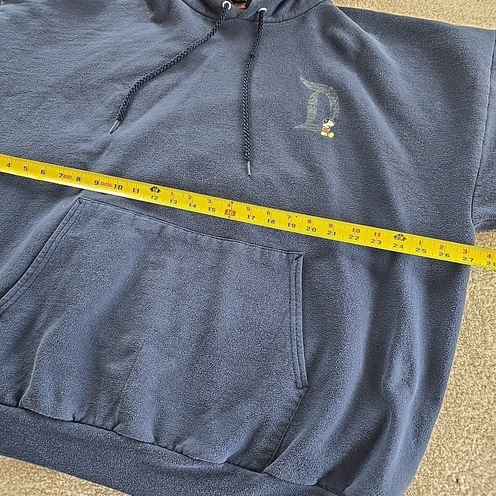 Disney Parks Hanes Mickey Mouse Disneyland Resort Hoodie Size 3XL Blue - Picture 5 of 10